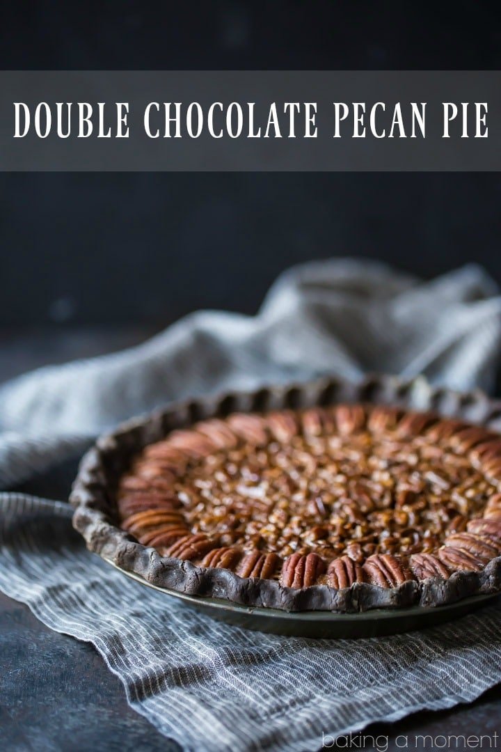Pastel de nuez con chocolate doble: lleve su pastel de nuez al siguiente nivel con una corteza de chocolate y un relleno de nuez con chocolate dulce y pegajoso. ¡Hecho sin jarabe de maíz! empanadas dulces
