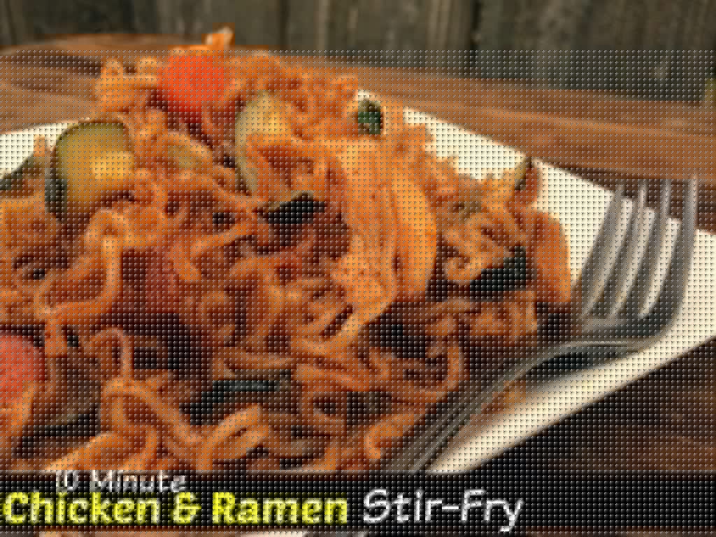 10 minutos de pollo frito y ramen | Las recetas de la tía Bee