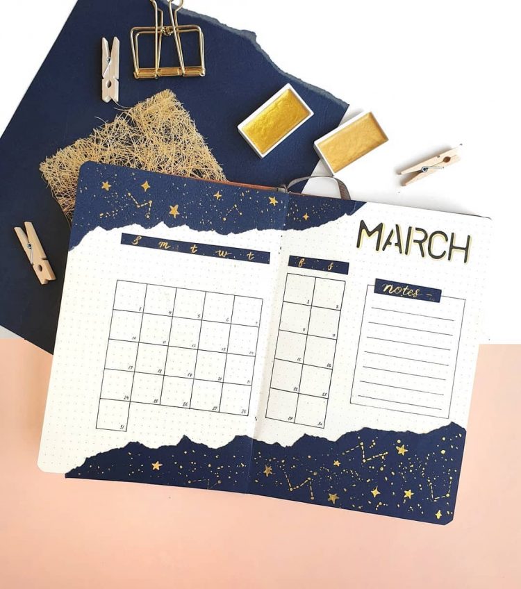 Sale el Bullet Journal de marzo