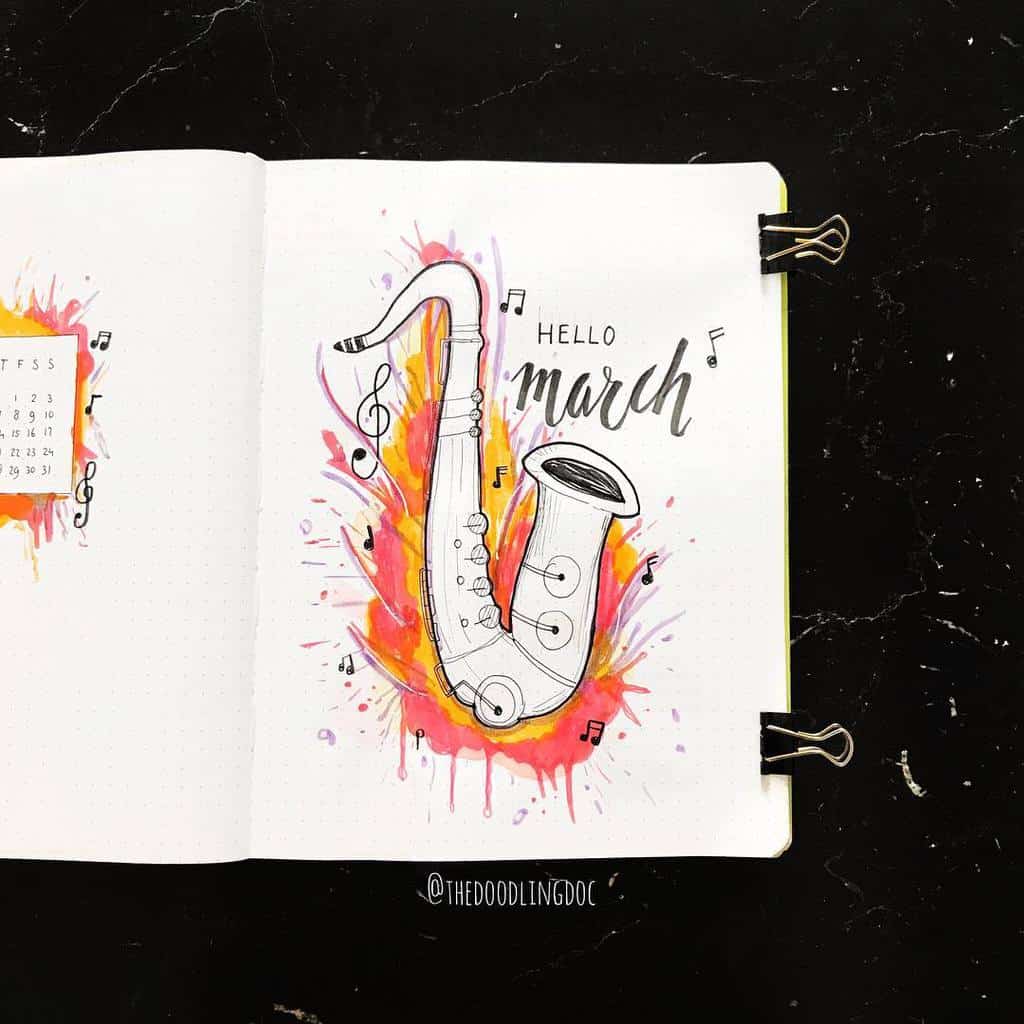 Sale el Bullet Journal de marzo