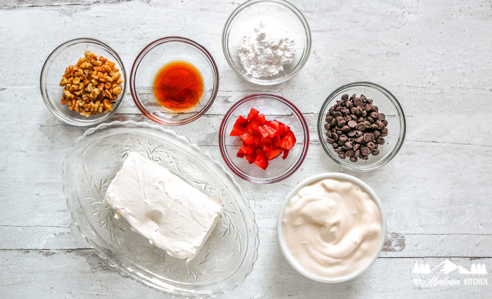 Ingredientes para Tarta de queso con yogur