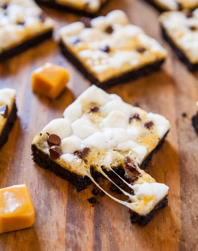 Barras de galletas S'Mores Marshmallow Caramel Oreo