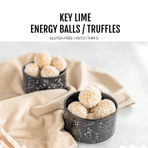 Bolas energéticas Keto Lime