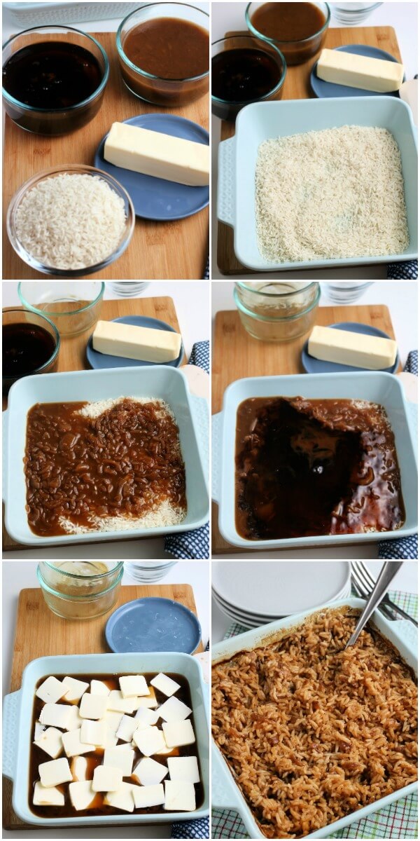 paso a paso como hacer arroz con mantequilla