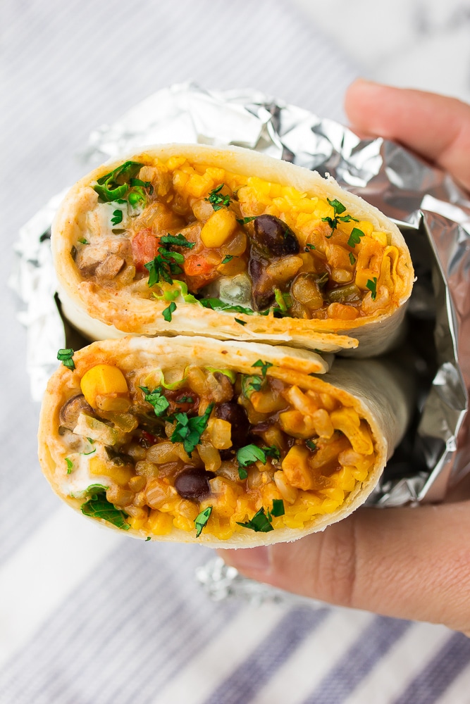 burritos veganos
