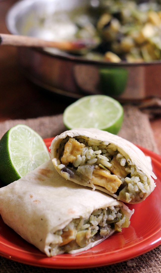 burito vegano