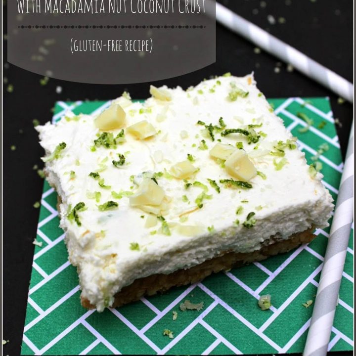 Barras de cheesecake de limón sin hornear