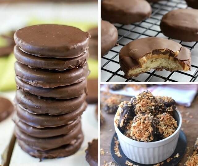 Más de 20 collages de recetas inspirados en las galletas Girl Scout.