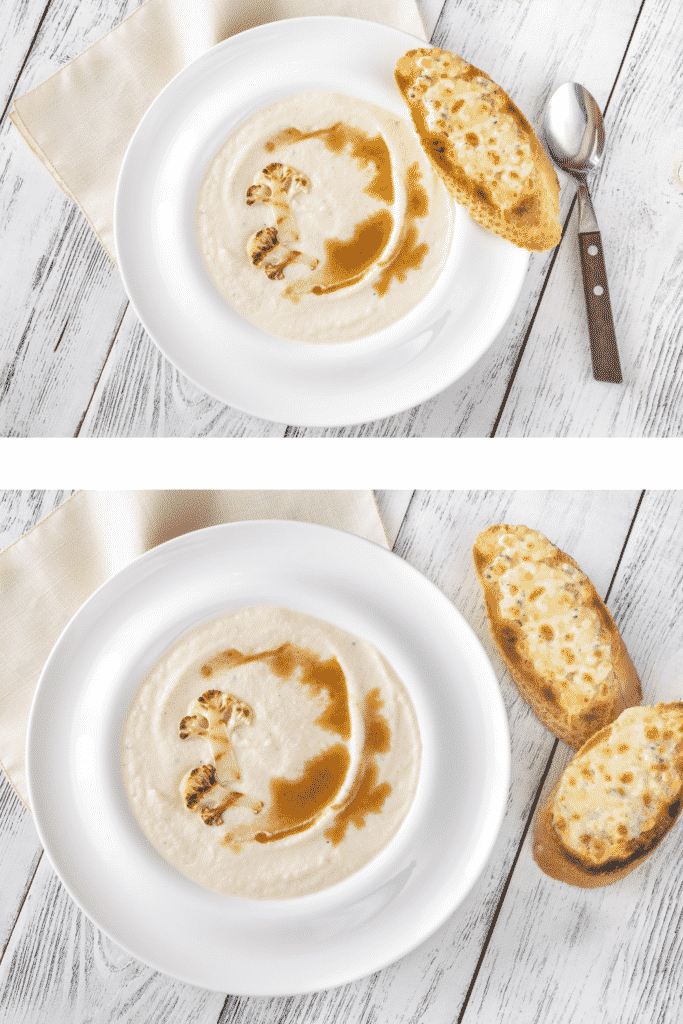 sopa de coliflor