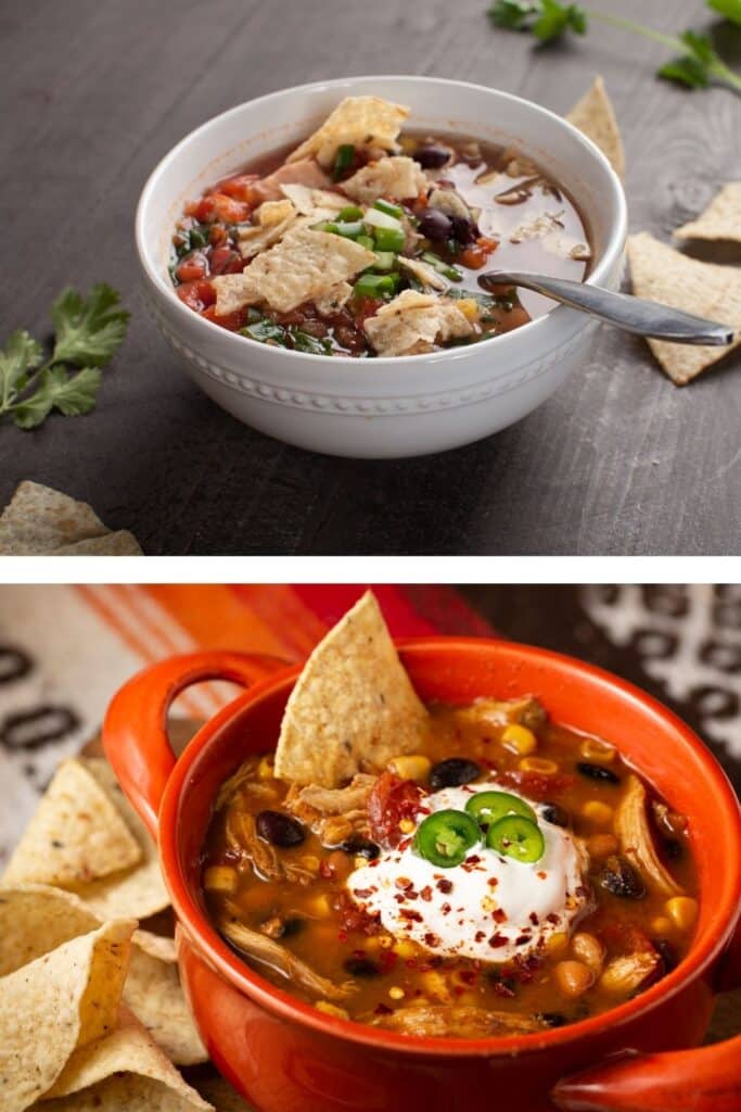 Mujer pionera de la sopa de tacos