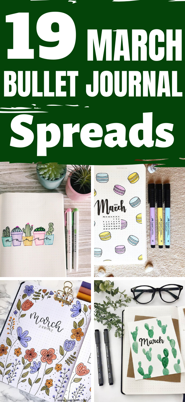 Sale el Bullet Journal de marzo