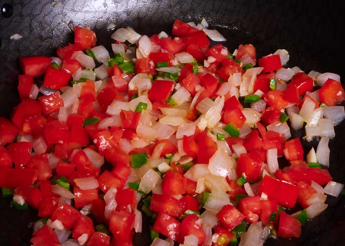 cocinar los tomates