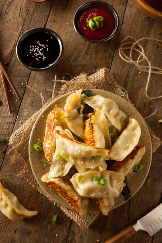 Fritura de aire Trader Joe’s Potstickers Cocina Facil