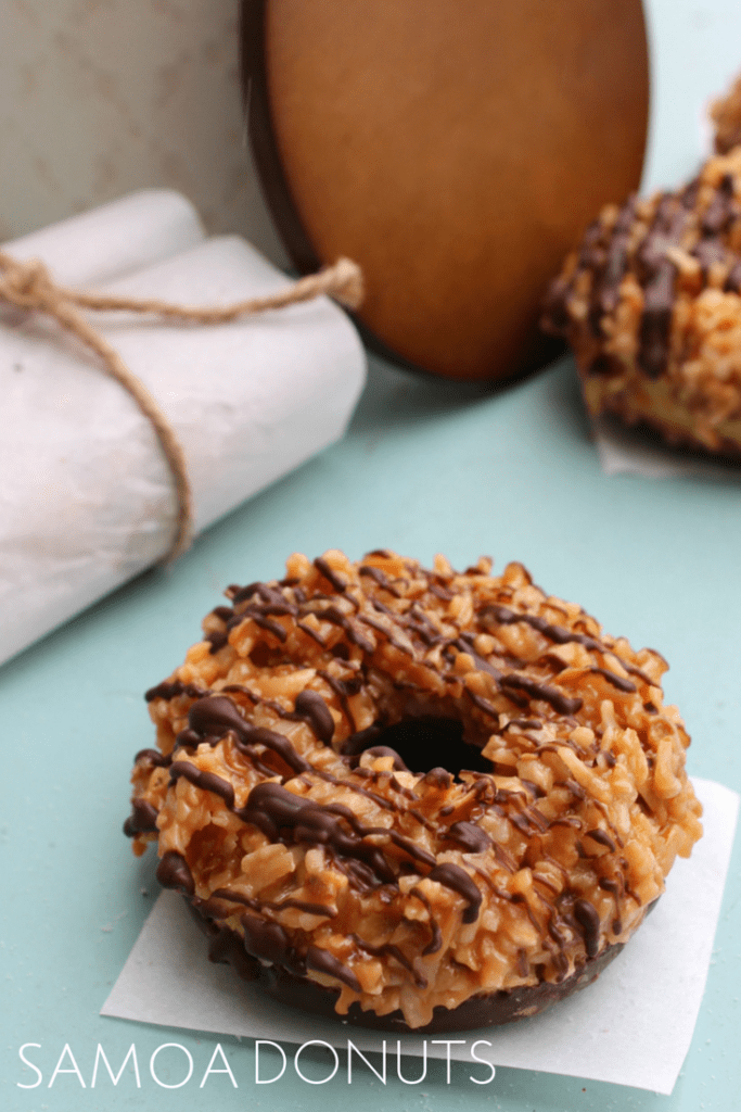 Rosquillas de Samoa horneadas - UN PUNTO DE SALUD