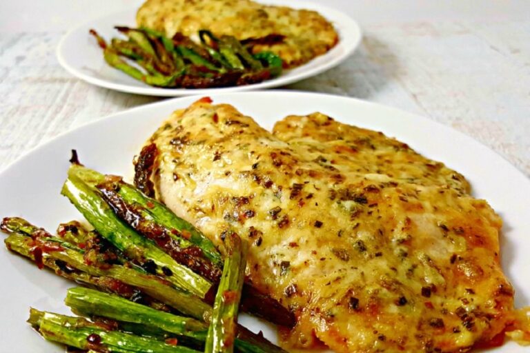 Receta de parmesano de tilapia al horno o asado para dos Cocina Facil