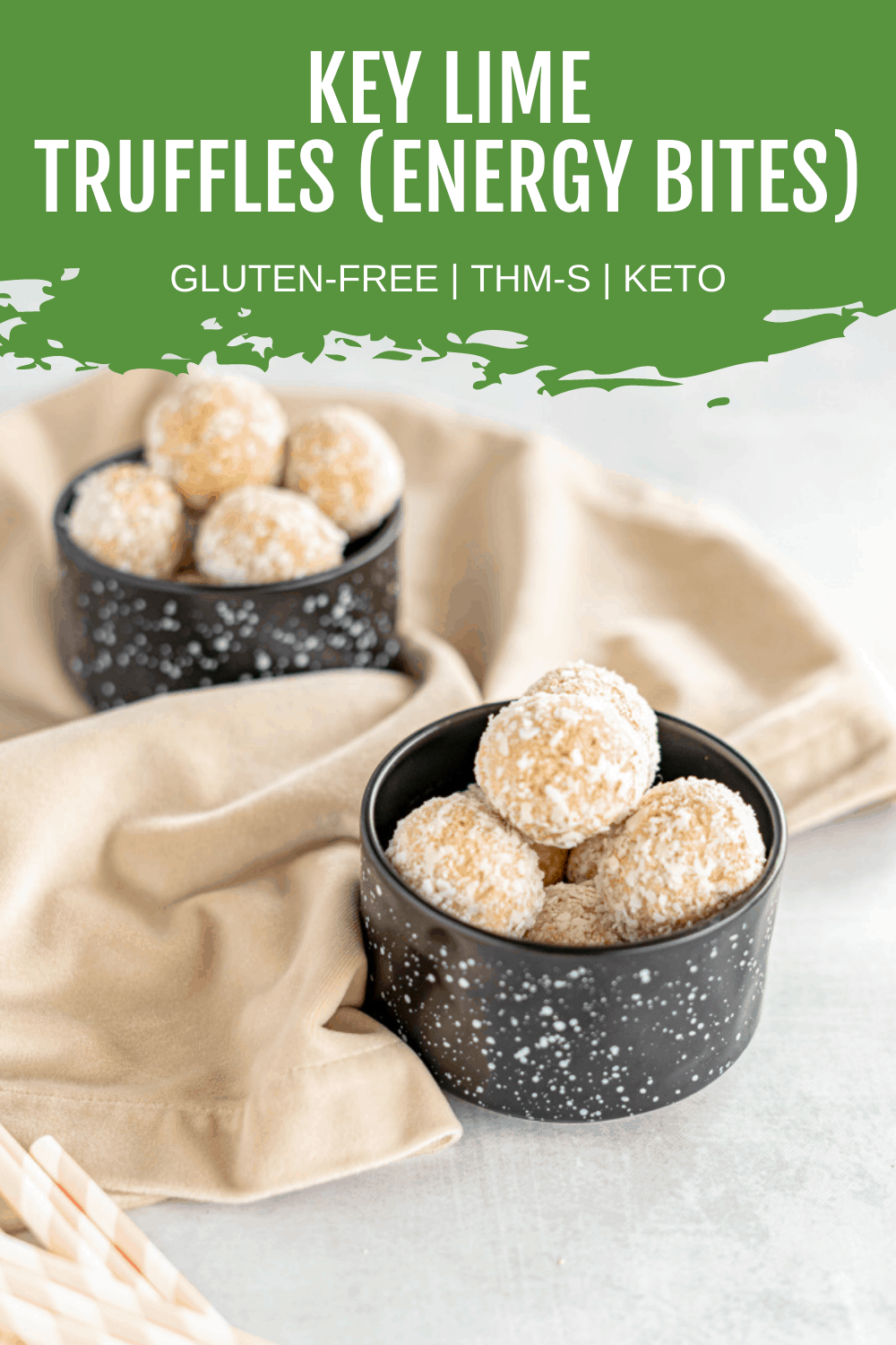 Bolas energéticas Keto Lime