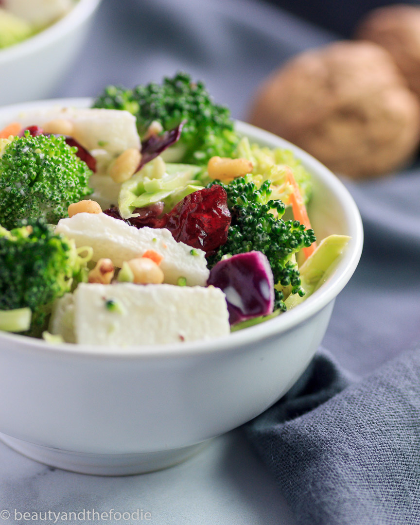 Ensalada De Brócoli Y Jícama Baja En Carbohidratos Cocina Facil