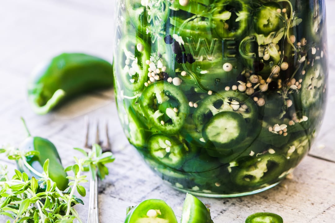 Jalapeños en escabeche rápidos ¡Receta fácil! Cocina Facil