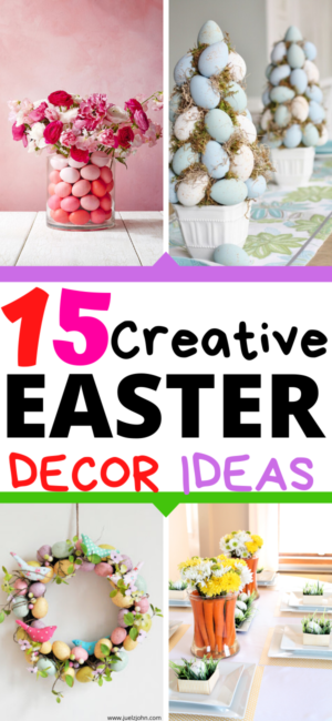 ideas de decoración de pascua fáciles y de bricolaje 