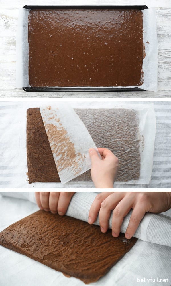 pasos para hacer una masa de bizcocho de chocolate