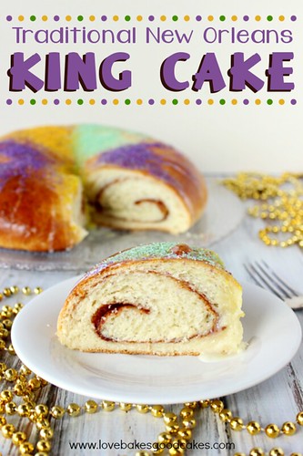 King Cake #MardiGras #NOLA #postre