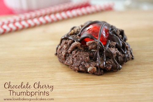 Chocolate cereza huellas dactilares 2