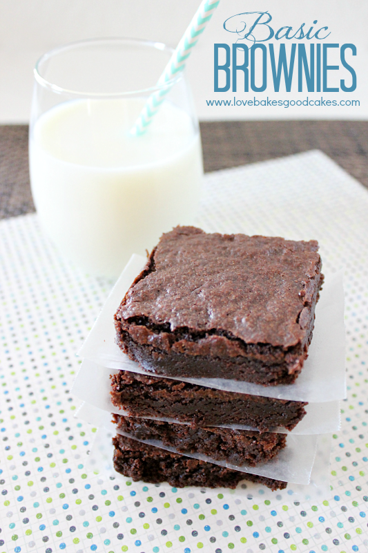 brownies basicos