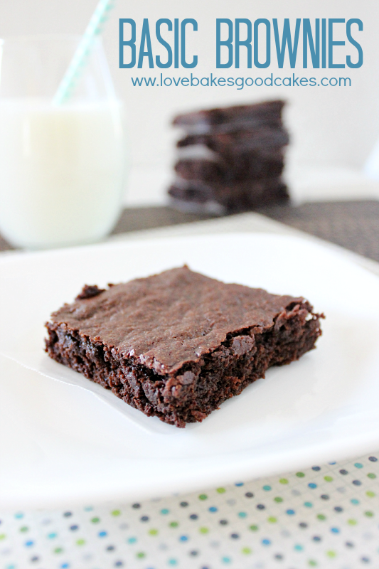 brownies basicos