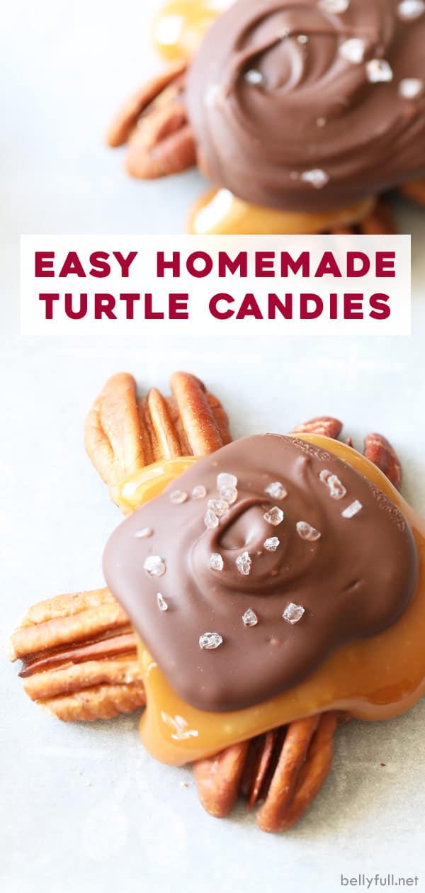 pin de caramelo de tortuga casero