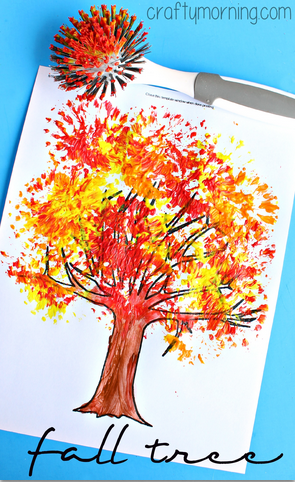 manualidad infantil de otoño