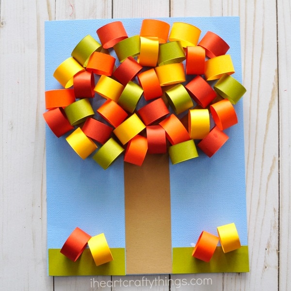 manualidad infantil de otoño