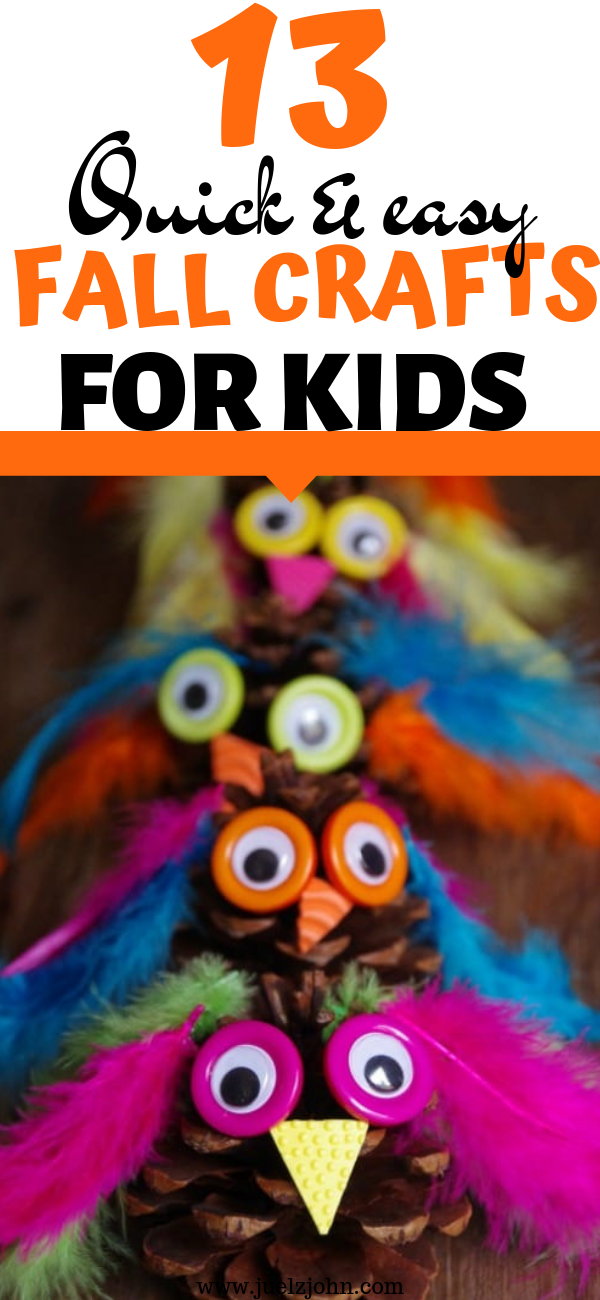 manualidad infantil de otoño