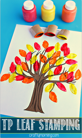 manualidad infantil de otoño