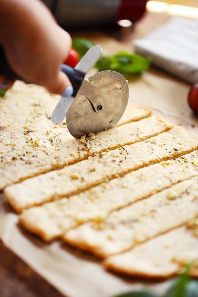 Focaccia de ajo sin gluten