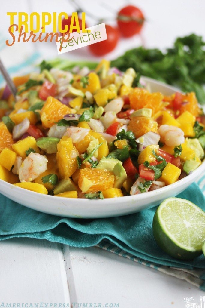 Receta fácil de ceviche de camarones