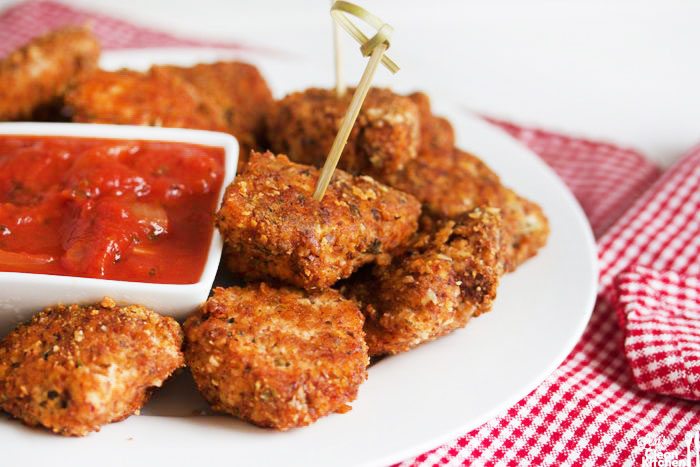 Paleo Zesty Chicken Nuggets - Lexi's Clean Kitchen