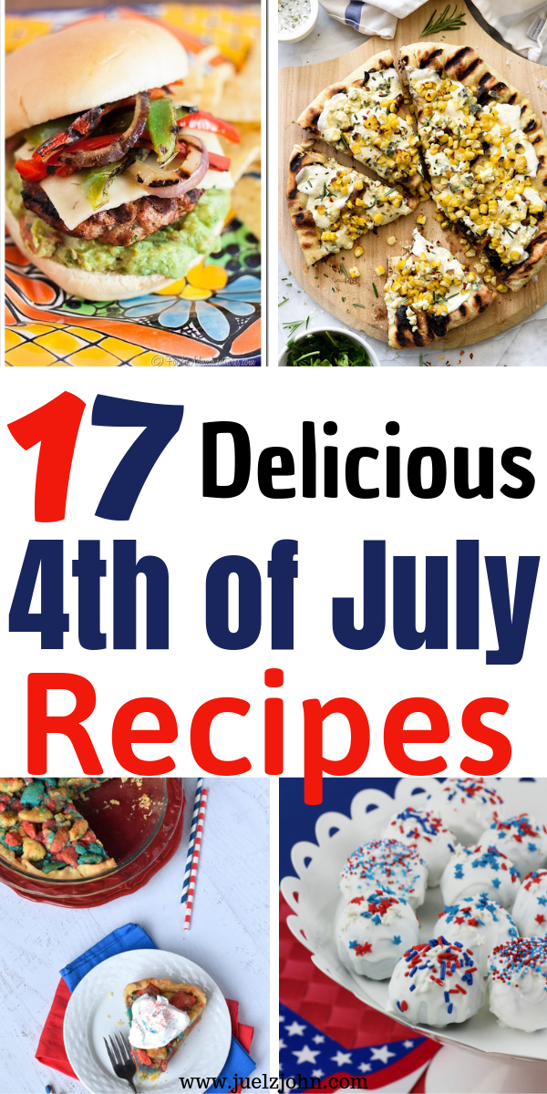 recetas del 4 de julio