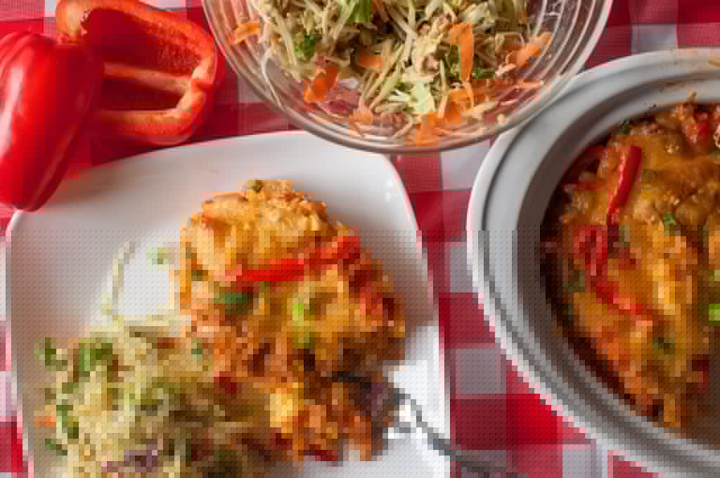 Hornear pan de maíz con pollo a la barbacoa | recetas de tía abeja
