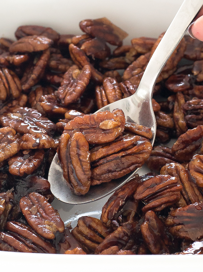 Pecan de arce confitado | chefsavvy.com