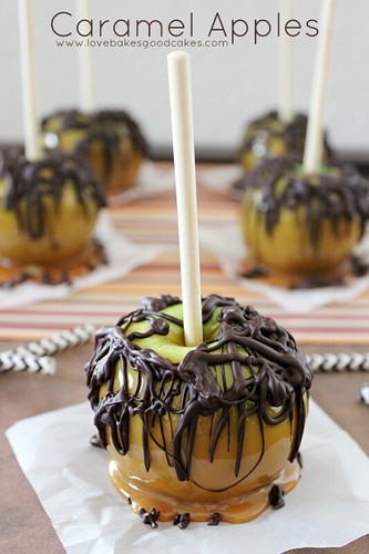 2 manzanas caramelizadas