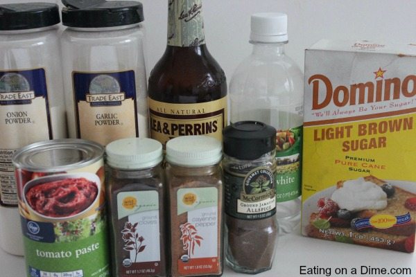 Ingredientes de recetas caseras de salsa de tomate