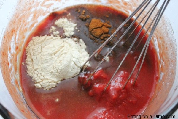 mezcla casera de recetas de ketchup