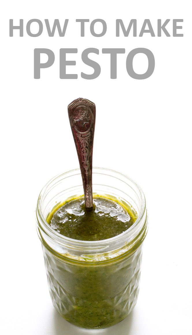 Pesto casero simple | chefsavvy.com