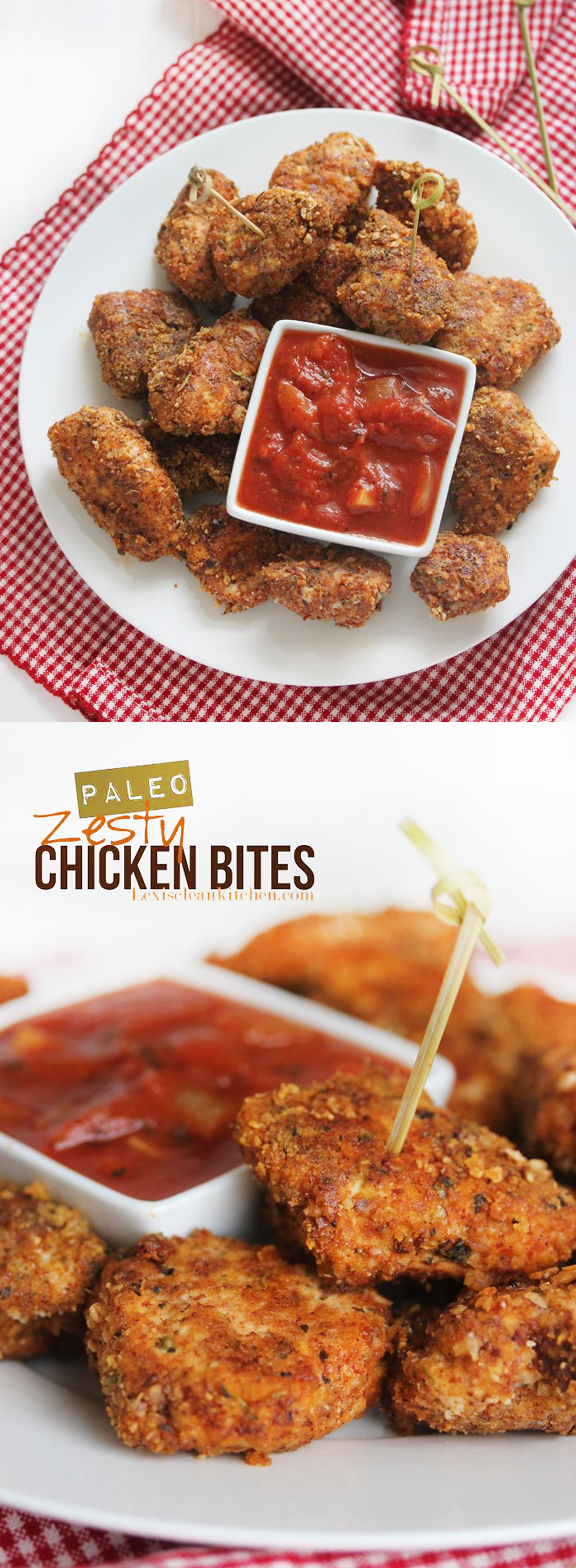 Nuggets De Pollo Picantes | La cocina limpia de Lexi