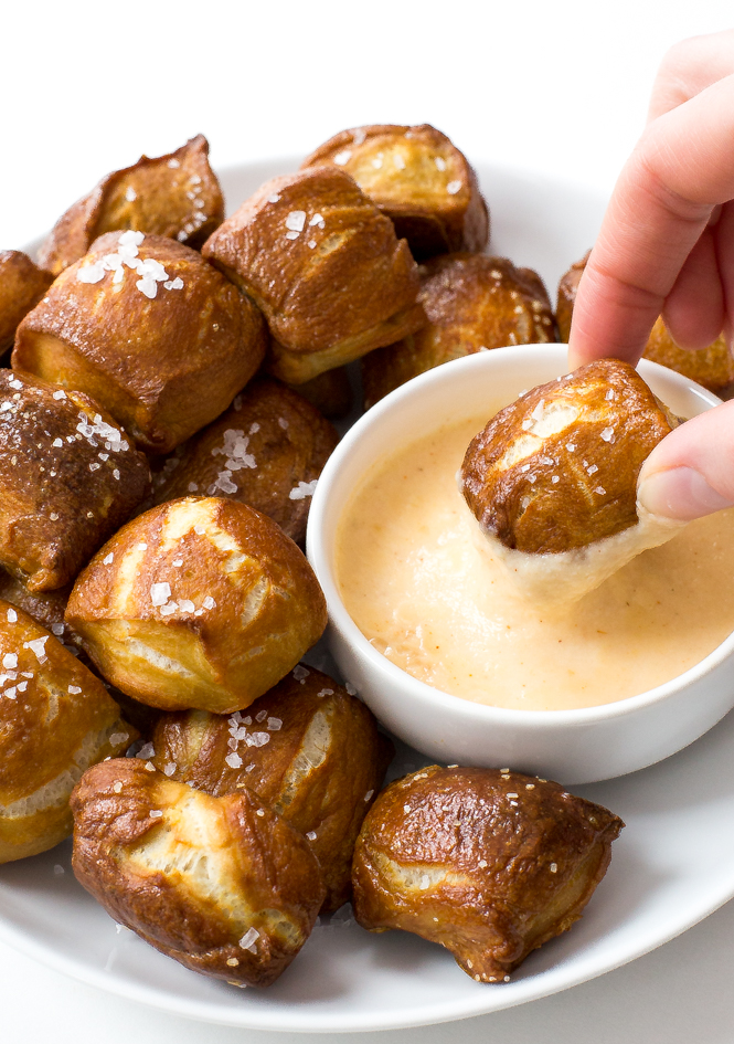 Receta de bocado de pretzel | chefsavvy.com