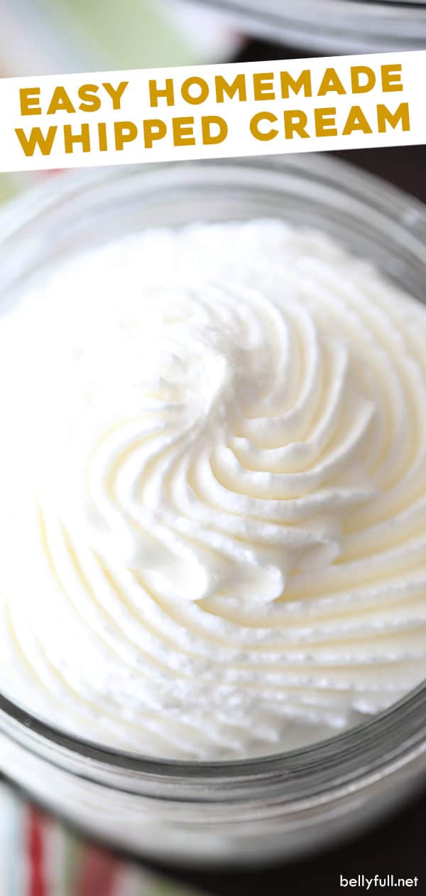 pasador largo para crema batida casera