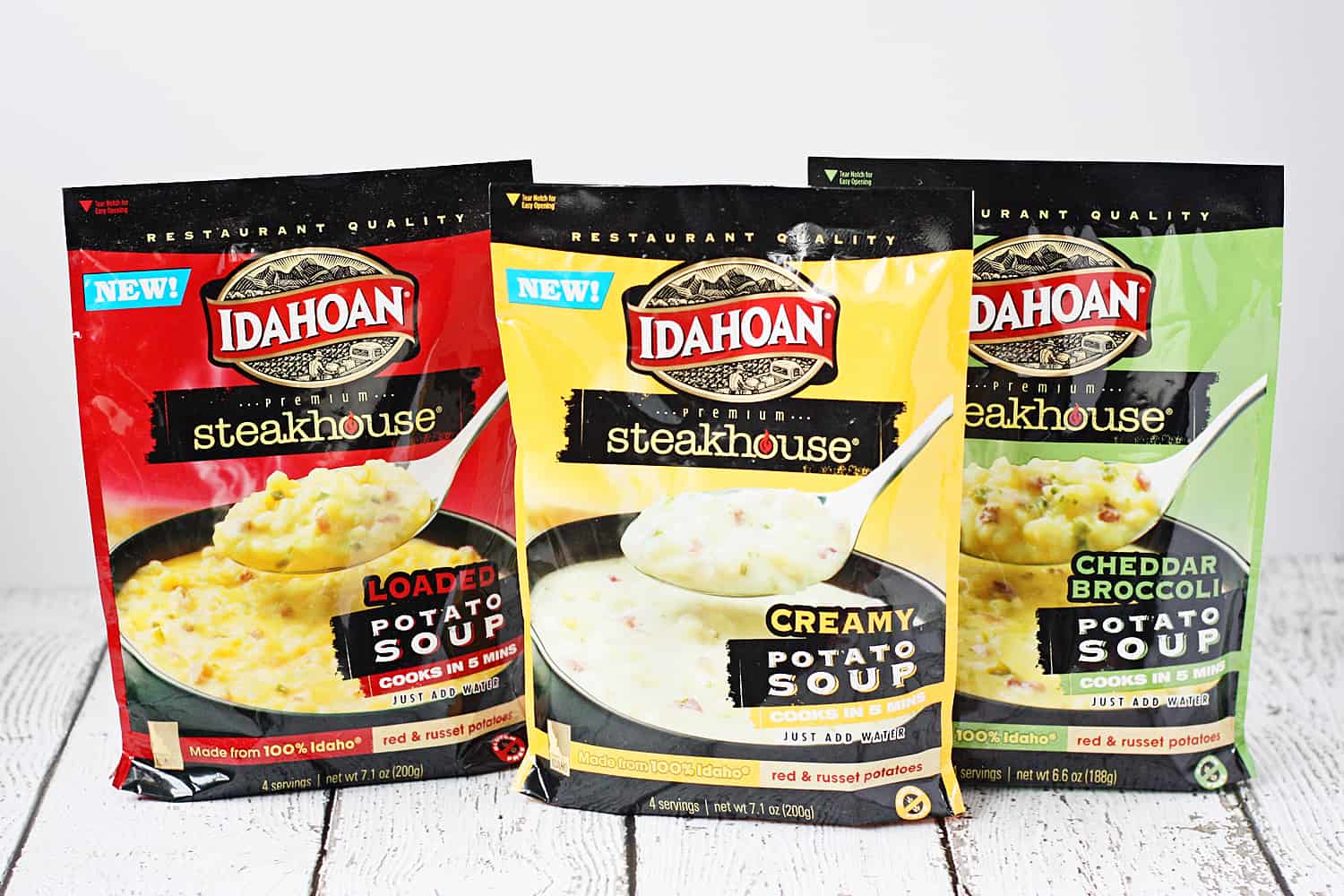 Sopas de churrasquería de Idaho