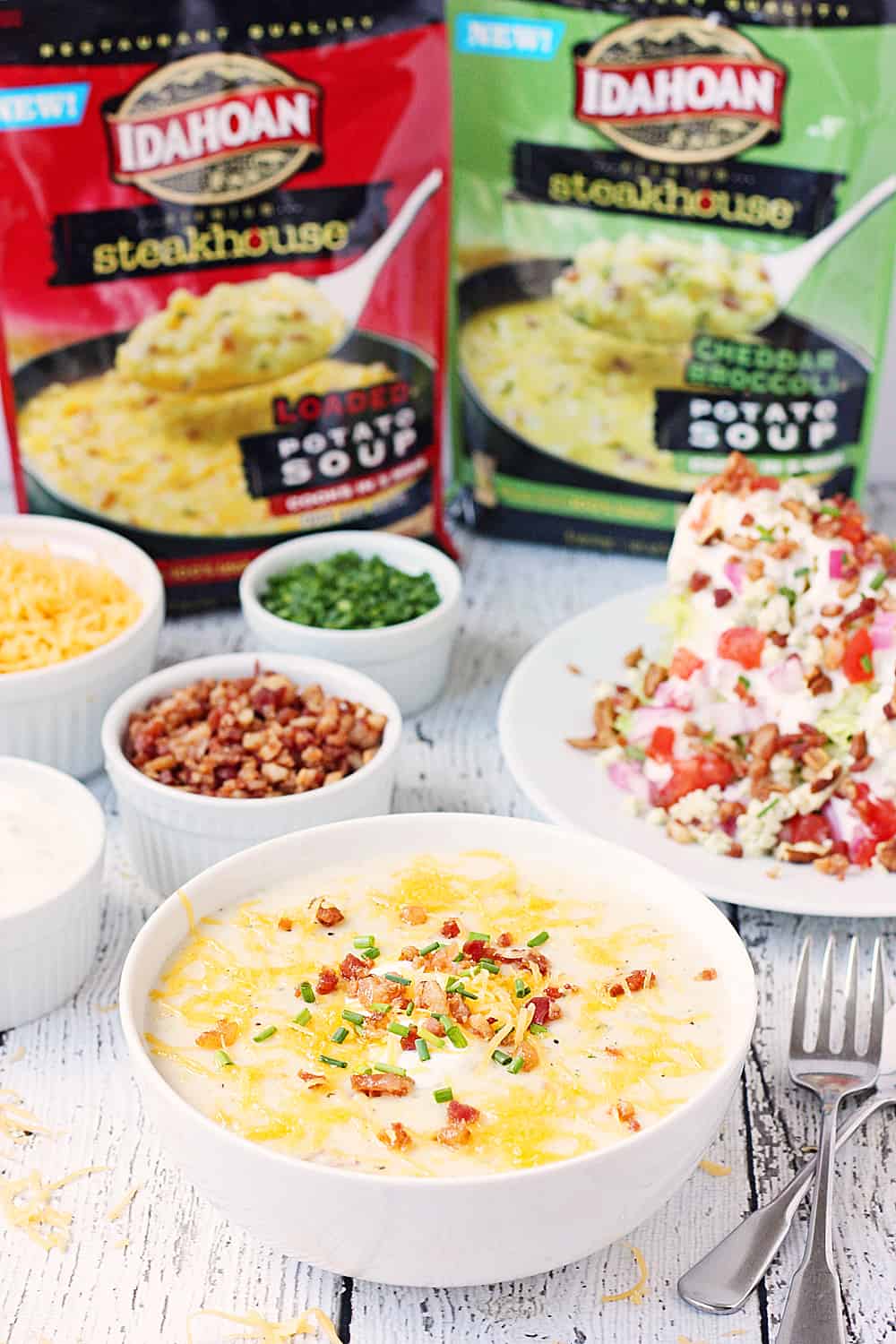 Sopas de churrasquería de Idaho