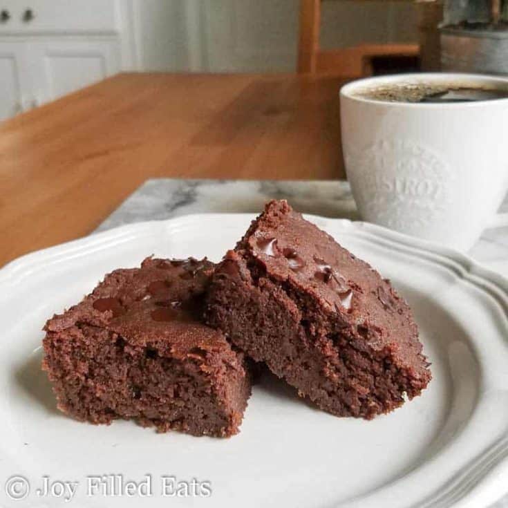 Brownies fabulosos de Hannah - THM S sin azúcar / bajos en carbohidratos bajos en carbohidratos