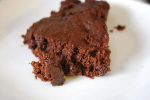 Brownie de moca y almendras (bajo en carbohidratos, THM S, GF, SF)